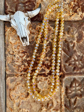Load image into Gallery viewer, Butterscotch Crystal Neckalce
