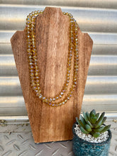 Load image into Gallery viewer, Butterscotch Crystal Neckalce
