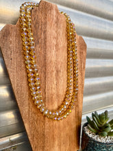 Load image into Gallery viewer, Butterscotch Crystal Neckalce
