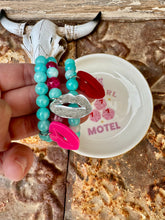 Load image into Gallery viewer, Turquoise Kisses Bracelet
