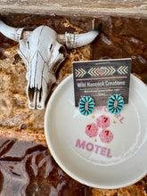Load image into Gallery viewer, Genuine Turquoise Ear Clusters
