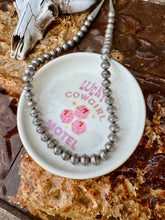 Load image into Gallery viewer, 8MM Navajo Bench Pearl Necklace

