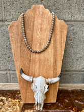 Load image into Gallery viewer, 8MM Navajo Bench Pearl Necklace
