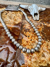 Load image into Gallery viewer, 8MM Navajo Bench Pearl Necklace
