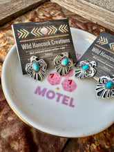 Load image into Gallery viewer, sterling Silver Thunderbird Studs
