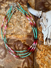 Load image into Gallery viewer, Desert in Bloom Seed Bead Choker
