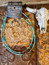 Load image into Gallery viewer, Dainty Rubik Cube Genuine Turquoise Choker
