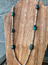 Load image into Gallery viewer, XL Turquoise Nugget Necklace + XL Naja
