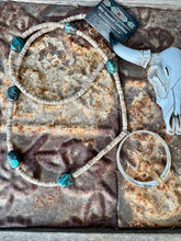 Load image into Gallery viewer, XL Turquoise Nugget Necklace + XL Naja
