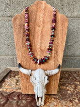 Load image into Gallery viewer, Gigantic Purple Spiny Oyster Necklace
