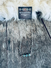 Load image into Gallery viewer, Turquoise Bar Choker
