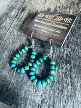 Load image into Gallery viewer, Green Turquoise Earrings
