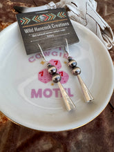 Load image into Gallery viewer, Navajo Pearl Cone Earrings
