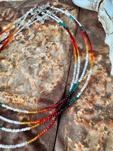 Load image into Gallery viewer, Dainty Serape Crystal Choker
