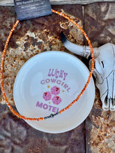 Load image into Gallery viewer, Dainty Orange Spiny Oyster Choker
