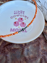 Load image into Gallery viewer, Dainty Orange Spiny Oyster Choker
