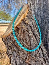 Load image into Gallery viewer, Sonoran Turquoise Nugget Choker 3mm-6mm
