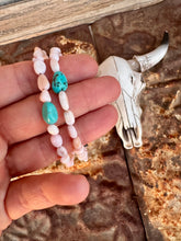Load image into Gallery viewer, Conch Bracelet with Turquoise Nugget
