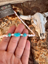 Load image into Gallery viewer, Conch Choker With Turquoise Nuggets
