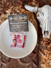 Load image into Gallery viewer, Spiny Oyster Dangle Earrings
