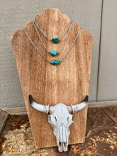 Load image into Gallery viewer, XL Kingman Turquoise Nugget Bar Chokers
