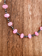 Load image into Gallery viewer, Pink Peddles &amp; Navajo Pearls

