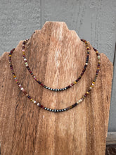 Load image into Gallery viewer, Mookaite Choker With Navajo Pearls
