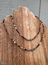 Load image into Gallery viewer, Mookaite Choker With Navajo Pearls
