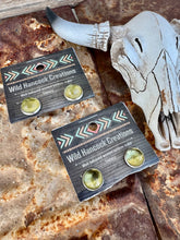 Load image into Gallery viewer, Lemon Drop Quartz Stud Earrings
