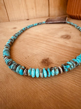 Load image into Gallery viewer, Kingman Graduated Turquoise Necklace
