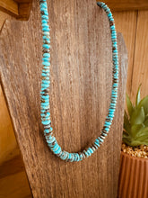 Load image into Gallery viewer, Kingman Graduated Turquoise Necklace
