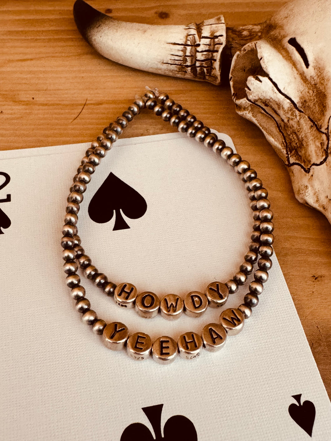 Yee Haw & Howdy Navajo Pearl Bracelets