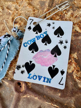 Load image into Gallery viewer, AQHA // COWBOY LOVIN Keychain
