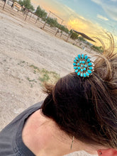 Load image into Gallery viewer, Turquoise Cluster Hair Stick
