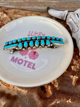 Load image into Gallery viewer, Genuine Turquoise Hair Clip Barrette
