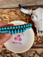 Load image into Gallery viewer, Genuine Turquoise Hair Clip Barrette
