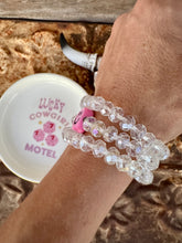 Load image into Gallery viewer, Crystal Glass Stacker Bracelets 8MM
