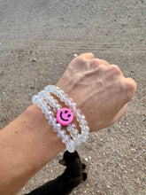 Load image into Gallery viewer, Crystal Glass Stacker Bracelets 8MM
