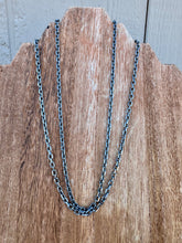 Load image into Gallery viewer, Sterling Silver Paperclip Chain 18" Chain

