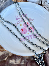 Load image into Gallery viewer, Sterling Silver Paperclip Chain 18" Chain
