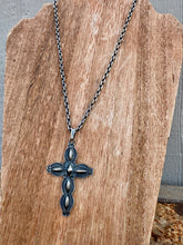 Load image into Gallery viewer, Santa Fe Cross &amp; Paperclip Chain
