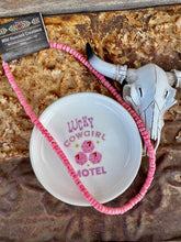Load image into Gallery viewer, Pink Coral Rondelle Necklace
