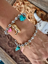 Load image into Gallery viewer, Triple Charm Bracelet
