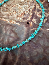 Load image into Gallery viewer, Genuine Turquoise Chip Necklace
