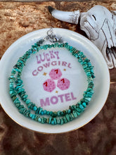 Load image into Gallery viewer, Genuine Turquoise Chip Necklace
