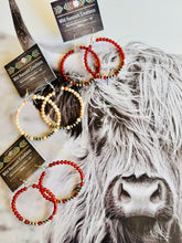 Load image into Gallery viewer, Navajo Pearl Hoops With Amber Or Moonstone
