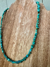 Load image into Gallery viewer, Genuine Turquoise Chip Necklace
