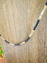 Load image into Gallery viewer, Black And Tortoiseshell Choker And Hoops
