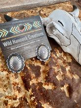 Load image into Gallery viewer, Medium Concho Stud Earrings
