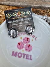 Load image into Gallery viewer, Medium Concho Stud Earrings
